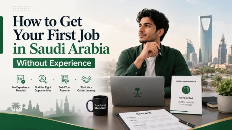 How to Get Your First Job in Saudi Arabia Without Experience
