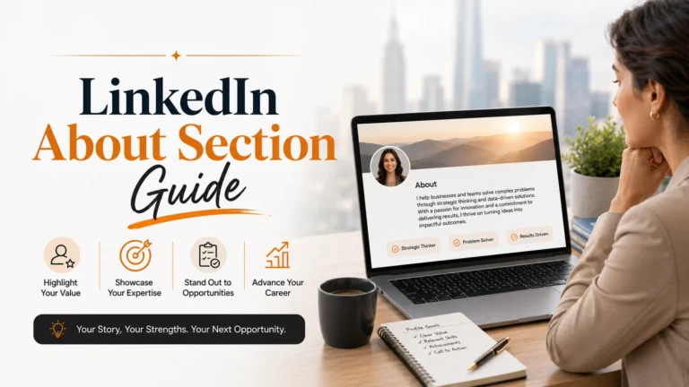 Write a Strong LinkedIn About Section